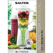 Salter EK2228 2 in 1 Blender to Go manual cover