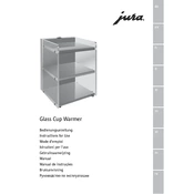 Jura Jura Glass Cup Warmer manual cover