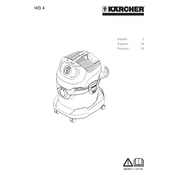 Karcher WD 4 59656210 manual cover