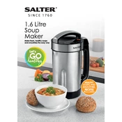 Salter EK2613 1.6 Litre Soup Maker manual cover