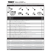 Thule Hull-A-Port 834 manual cover