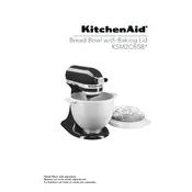 KitchenAid KSM2CB5BGS Bowl manual cover