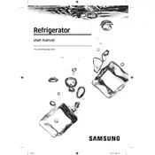 Samsung FlexZone RF24R7201 Refrigerator manual cover