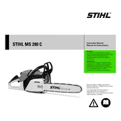 Stihl MS 280 C manual cover