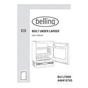 Belling BU LF609 manual cover