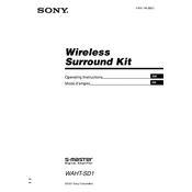 Sony WAHT-SD1 manual cover