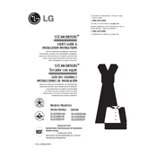 LG DLGX3002W DLGX3002W.ABWEEUS Dryer manual cover