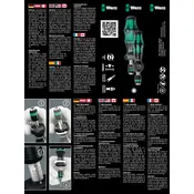 Wera 7441 Kraftform 0.3-6.0 Nm Screwdriver manual cover