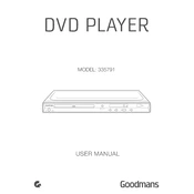 Goodmans B&M DVD Player 335791 manual cover