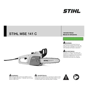 Stihl MSE 141 C-Q manual cover