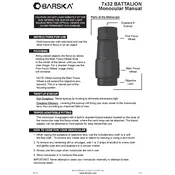 Barska AA11956 Monocular manual cover