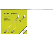 Stihl FS 44 manual cover