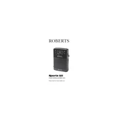 Roberts R9924 Sports 924 Pocket 2014 manual cover