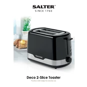 Salter EK3467BLK Deco 2-Slice Toaster manual cover