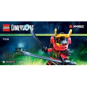 LEGO Ninjago 71216-2 Construction Set manual cover