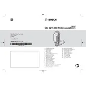 Bosch 0 601 4A0 000 Light manual cover