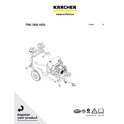 Karcher TRK-2500 HDS 1.103-843.0 manual cover