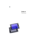 Apple Shake 4 Tutorials manual cover