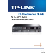 tp-link TL-SL3452 manual cover