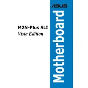 ASUS M2N-Plus SLI Vista Edition Motherboard manual cover