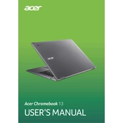 Acer Chromebook 13 CB713 1W manual cover