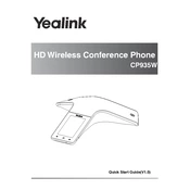 Yealink CP935W manual cover