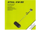 Stihl KW 85 manual cover