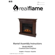 Realflame 8020E manual cover