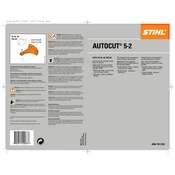 Stihl AutoCut 5-2 manual cover