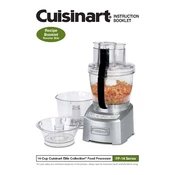 Cuisinart FP-14DC manual cover