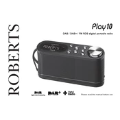 Roberts Play 10 DAB 2015 manual cover