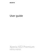 Sony H8116 Xperia XZ2 Premium manual cover