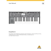 Behringer DeepMind 6 manual cover