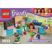 LEGO Friends 3933 Construction Set manual cover