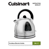 Cuisinart DK-17 manual cover