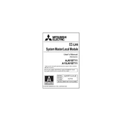 Mitsubishi Electric AJ61BT11, A1SJ61BT11 manual cover