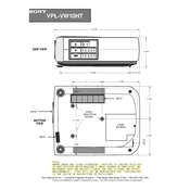 Sony VPL-VW10HT manual cover