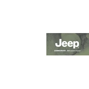 Jeep Commander 2009 SUV manual cover