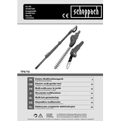 Scheppach TPX710 5910507904 Hedge Trimmer manual cover