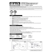 Sealey PTB66004 Chest manual cover