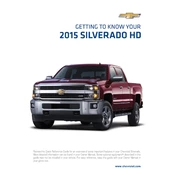 Chevrolet Silverado 2015 manual cover