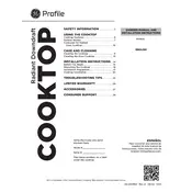 GE PP9830 PP9830DRBB Cooktop manual cover