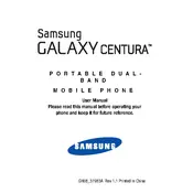 Samsung Galaxy Centura Straight Talk SCH-S738YBATFN Phone manual cover