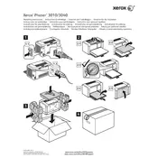 Xerox Phaser 3010 Repacking Instruction Printer manual cover