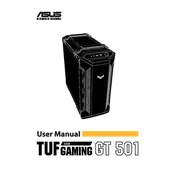 ASUS TUF Gaming GT501 White Edition CPU manual cover