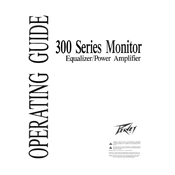 Peavey 300 Series Monitor Amplifier manual cover