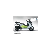 BMW C evolution 2016 Scooter manual cover