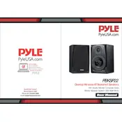 Pyle PBKSP22 Speaker manual cover