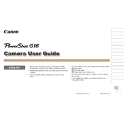 Canon PowerShot G16 manual cover