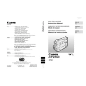 Canon ZR25 MC manual cover